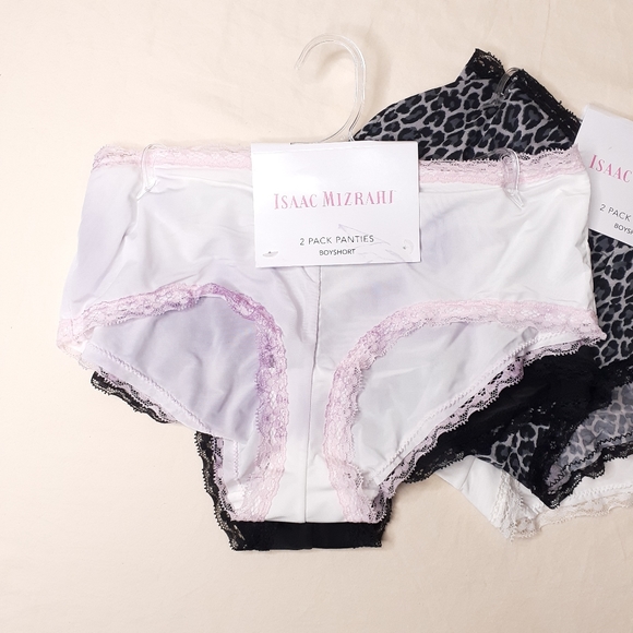 4 pairs Isaac Mizrahi Boyshort Panties - Picture 2 of 9